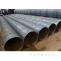 ASTM A252 Construction Hydraulic Carbone Spiral Steel Pipe